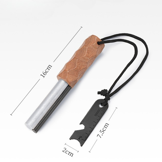 عصا إشعال مغنيسيوم خارجية مقاو - مراجعة Fire Starting Kit وسعره