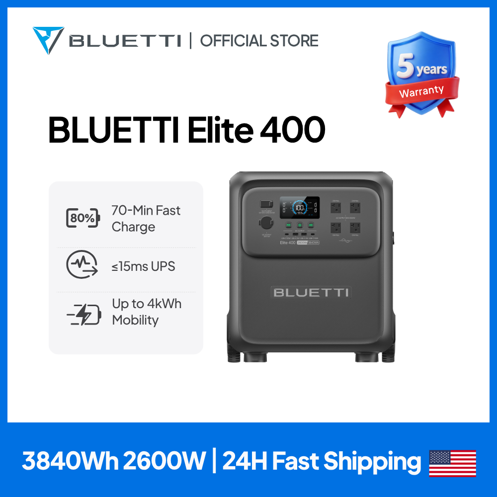 محطة طاقة شمسية BLUETTI Elite  - مراجعة Solar Emergency Charger وسعره