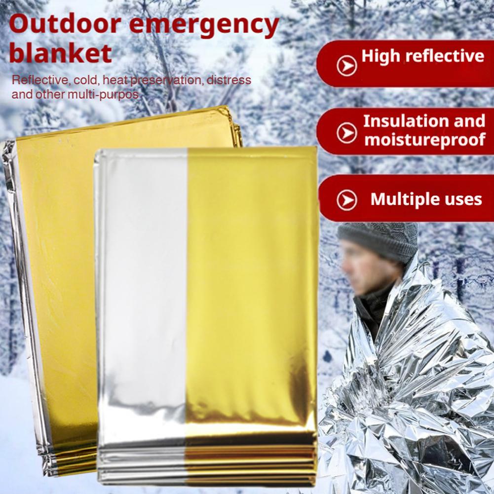 انخفاض حرارة الجسم الإنقاذ الإ - مراجعة Emergency Mylar Tent وسعره
